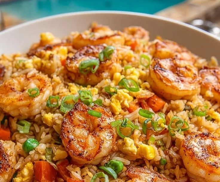 One Skillet Better-Than-Takeout Shrimp Fried Rice