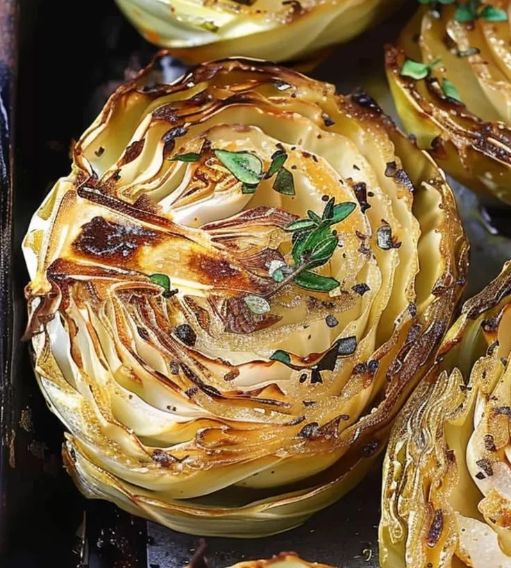 Roasted Cabbage Steaks