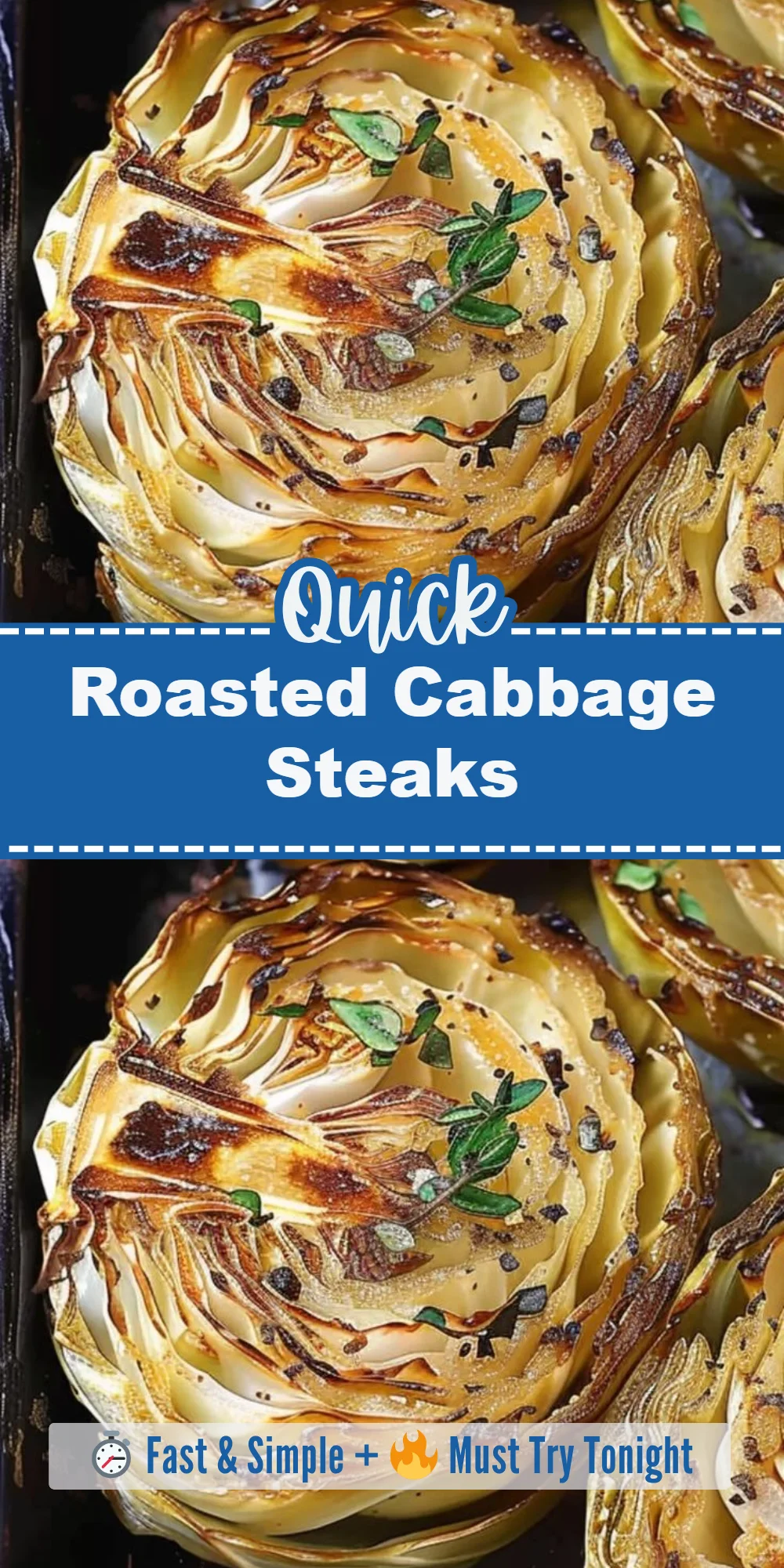 Roasted Cabbage Steaks