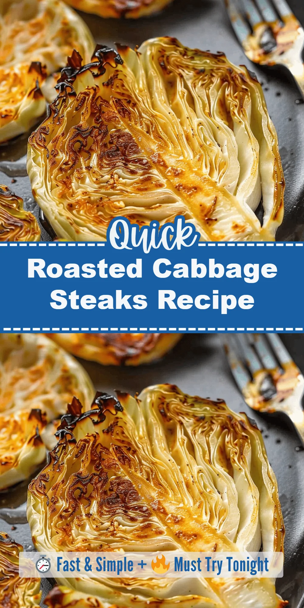 Roasted Cabbage Steaks Recipe