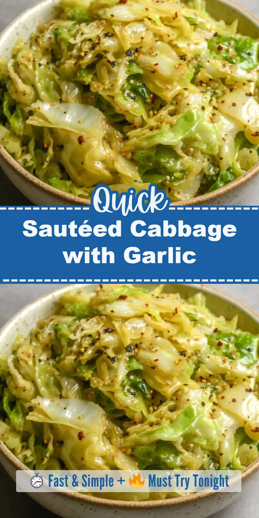 Sautéed Cabbage with Garlic