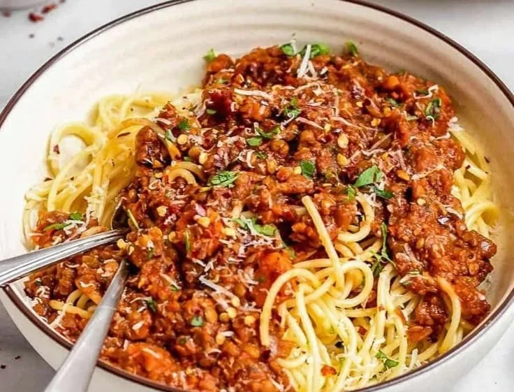 Vegan Lentil Bolognese