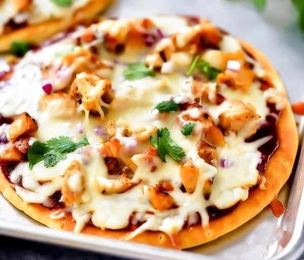 Barbecue Chicken Flatbread Pizza