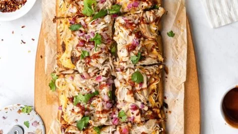 BBQ Chicken Flatbread Pizza