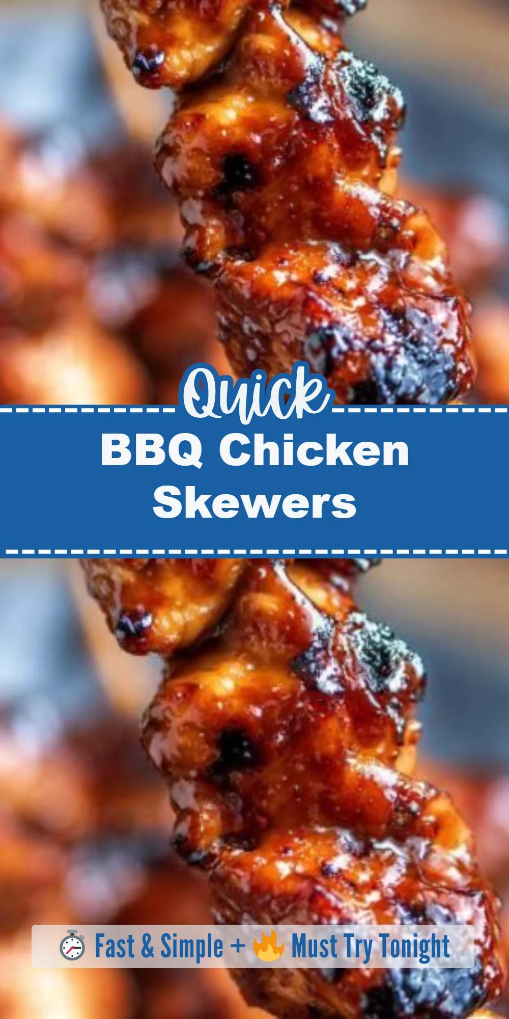 BBQ Chicken Skewers