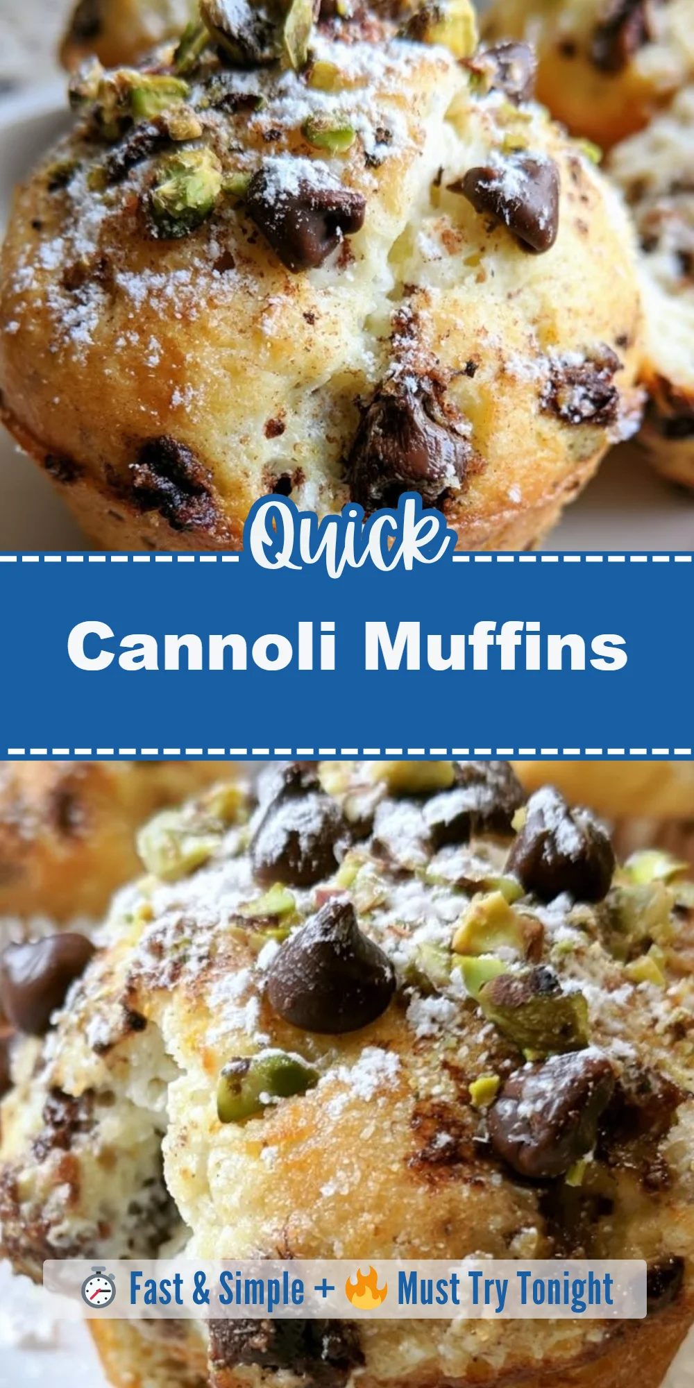 Cannoli Muffins