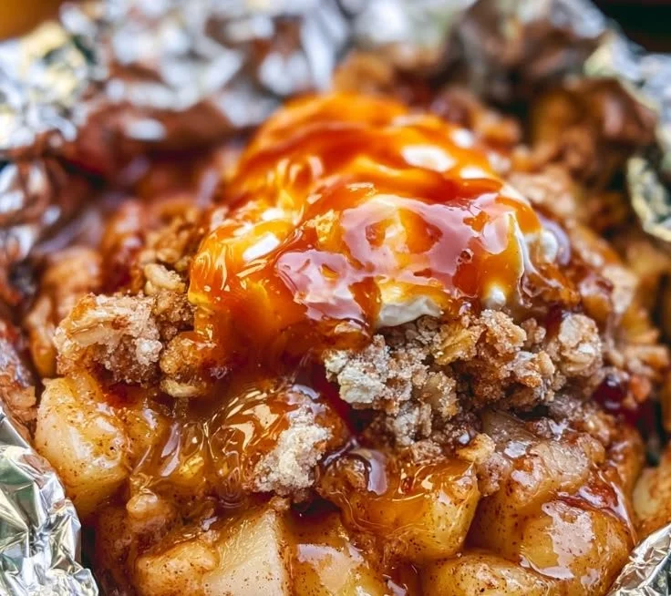 Caramel Apple Crumble Foil Packs