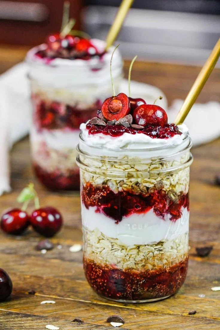 Cherry Overnight Oats