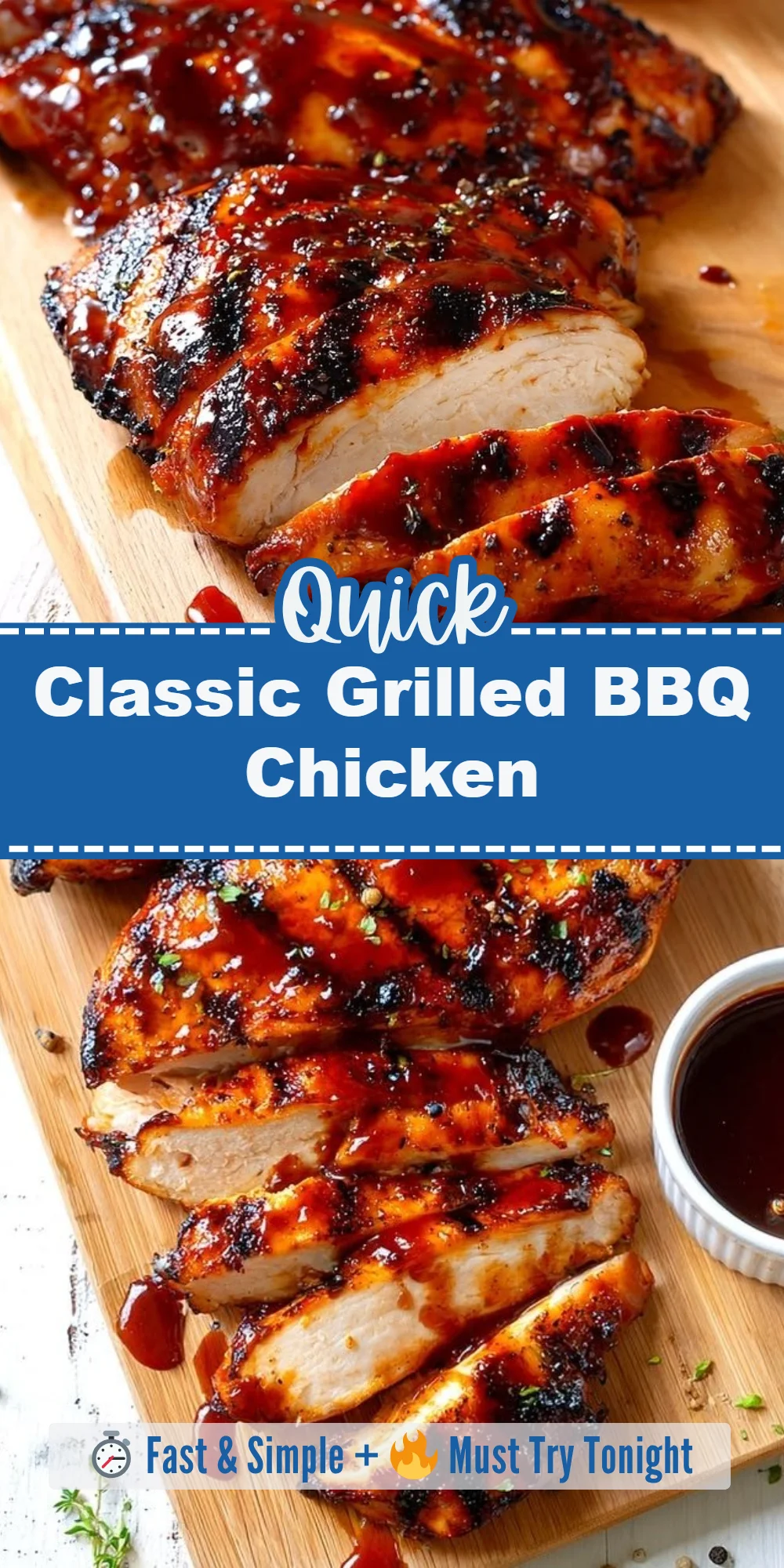 Classic Grilled BBQ Chicken