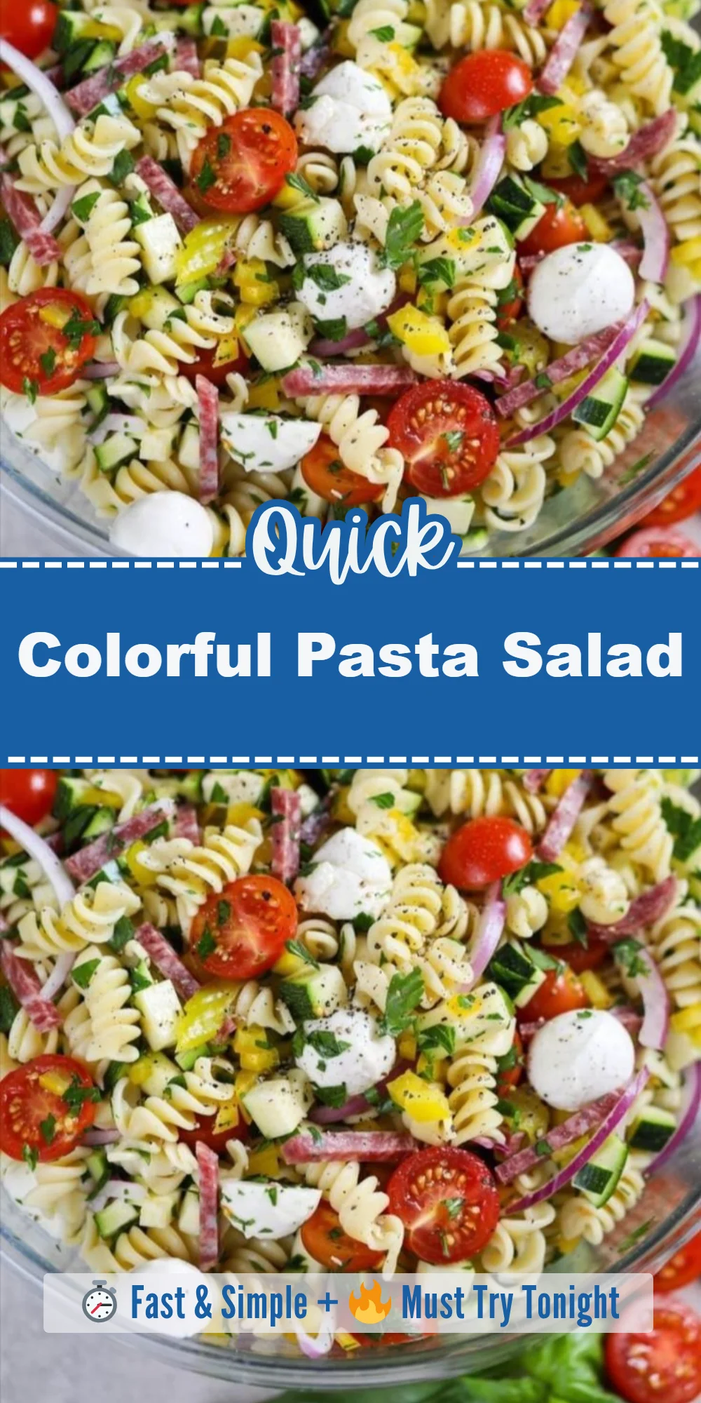 Colorful Pasta Salad