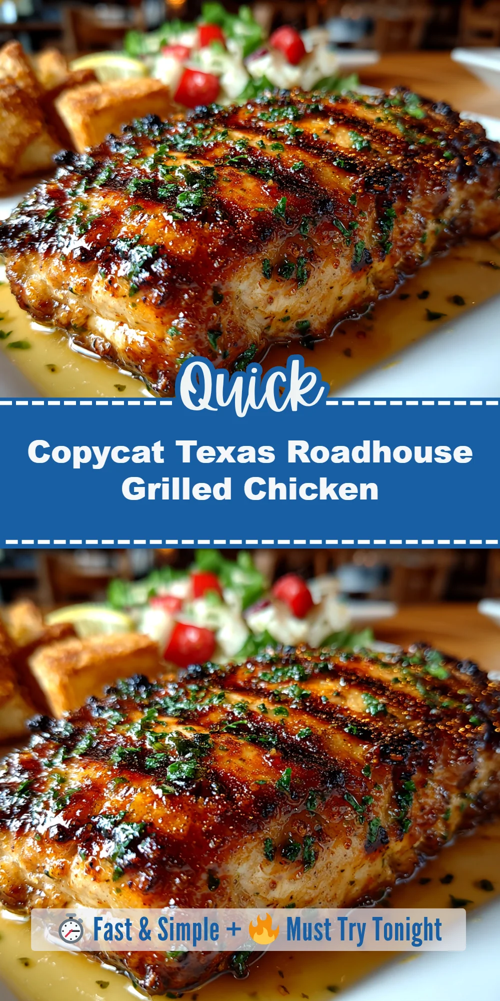 Copycat Texas Roadhouse Grilled Chicken