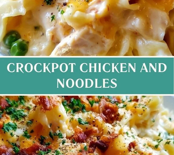 Crockpot Chicken and Noodles