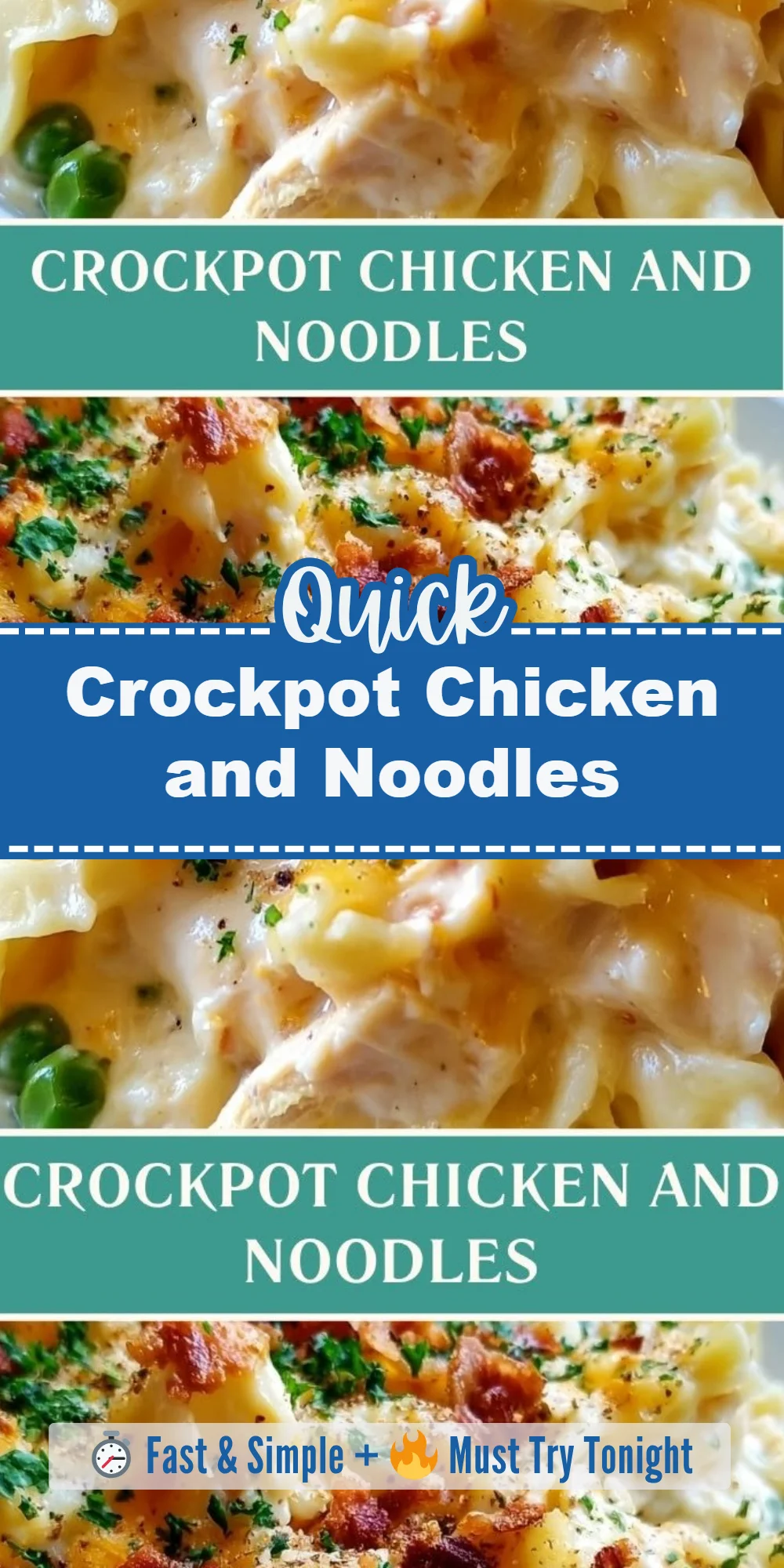 Crockpot Chicken and Noodles