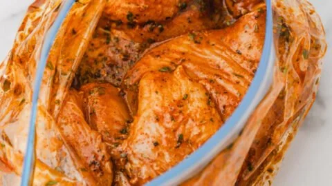 Delicious grilled chicken marinated in easy Mexican chicken marinade