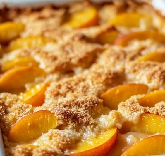 Easy Peach Cobbler