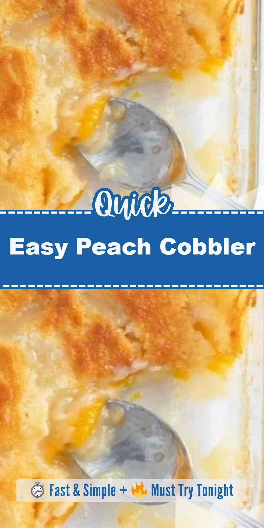 Easy Peach Cobbler