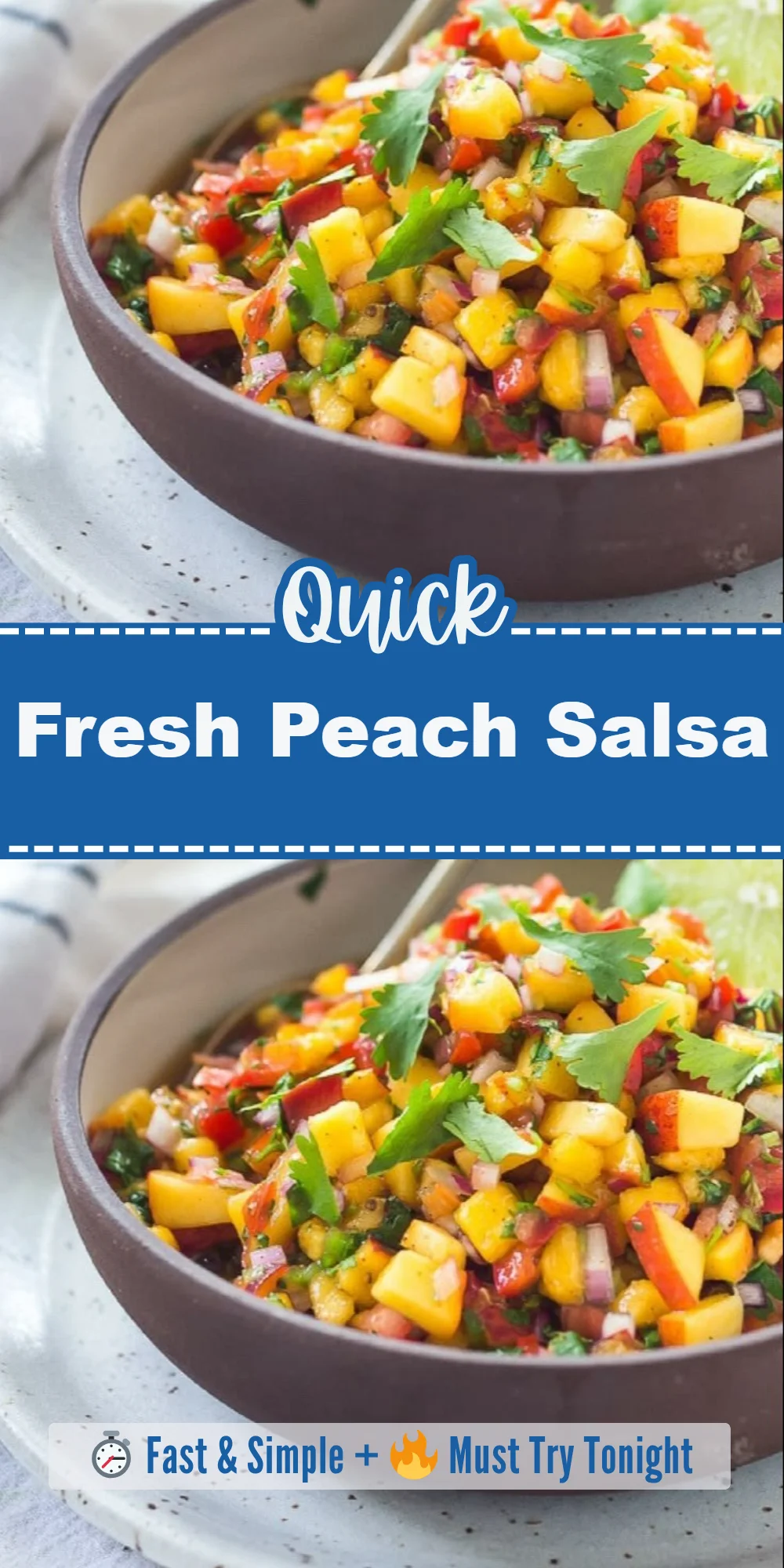 Fresh Peach Salsa