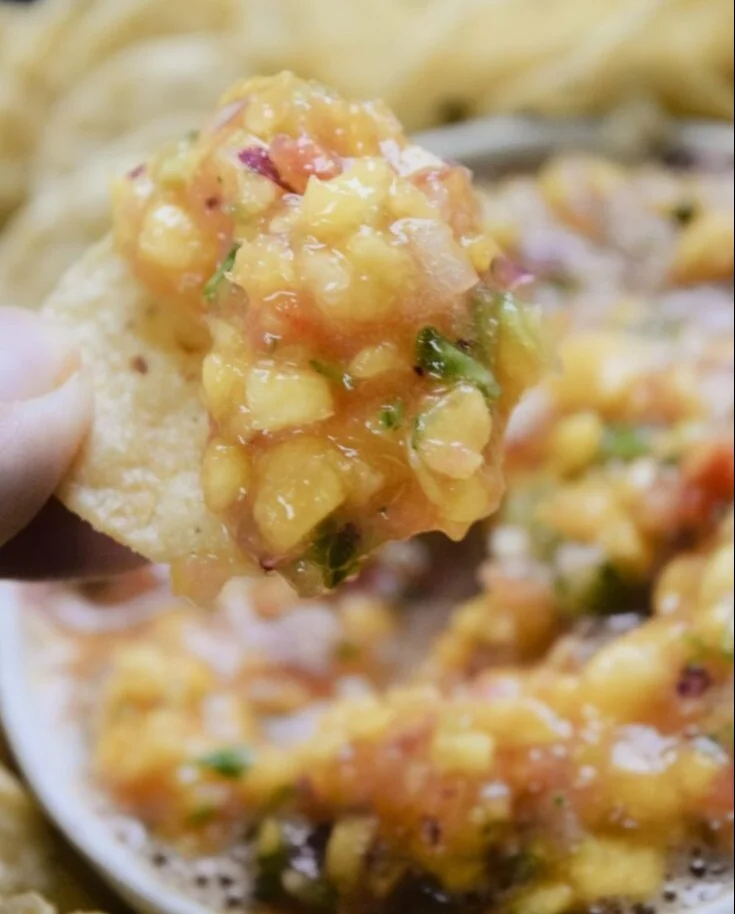 Fresh Peach Salsa