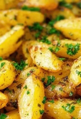 Delicious Greek lemon potatoes served in a traditional dish.