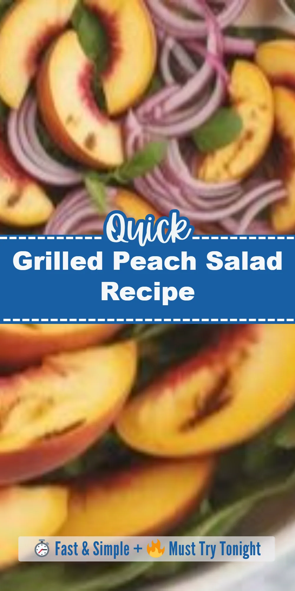 Grilled Peach Salad Recipe