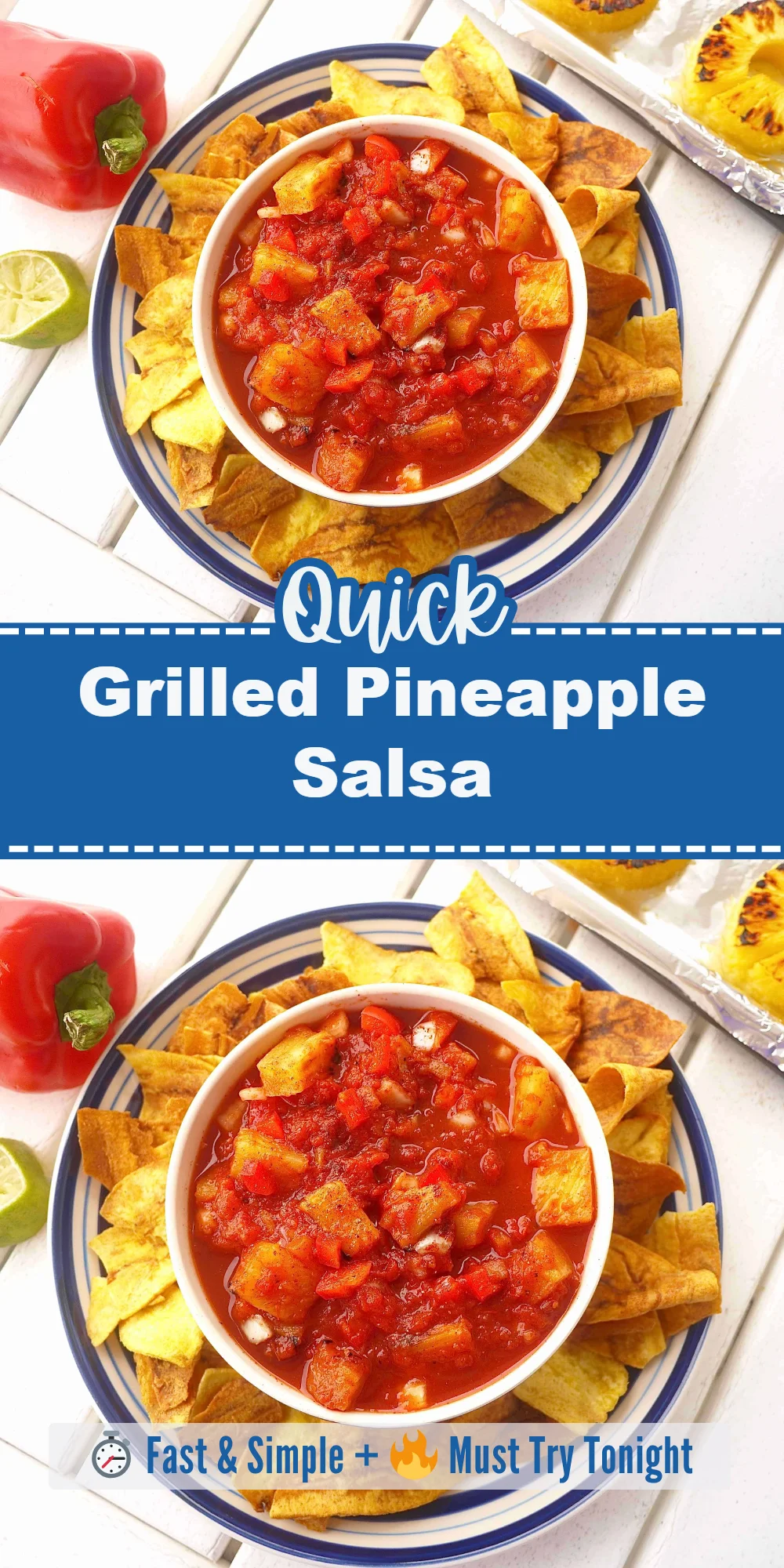 Grilled Pineapple Salsa