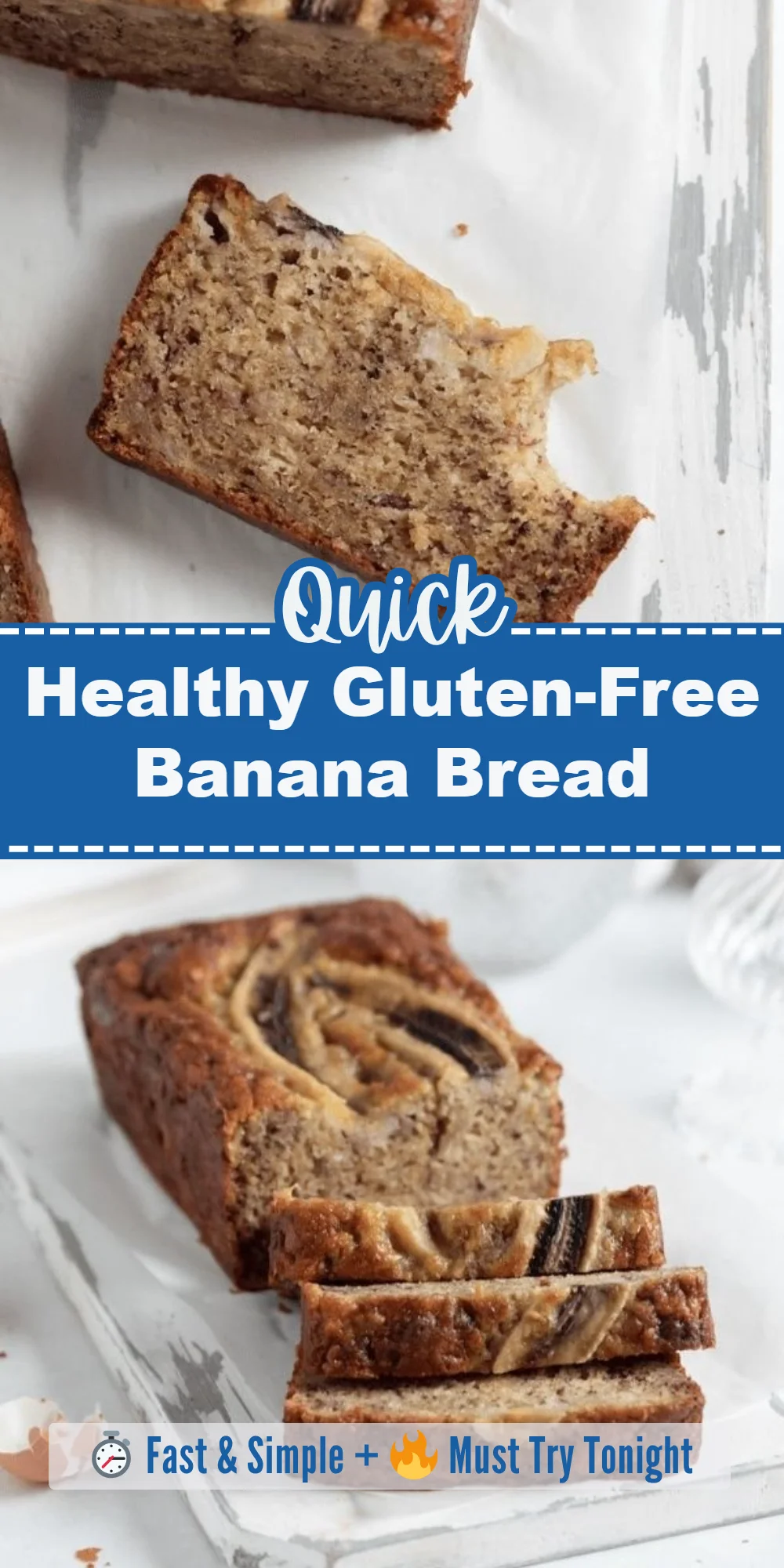 Healthy Gluten-Free Banana Bread