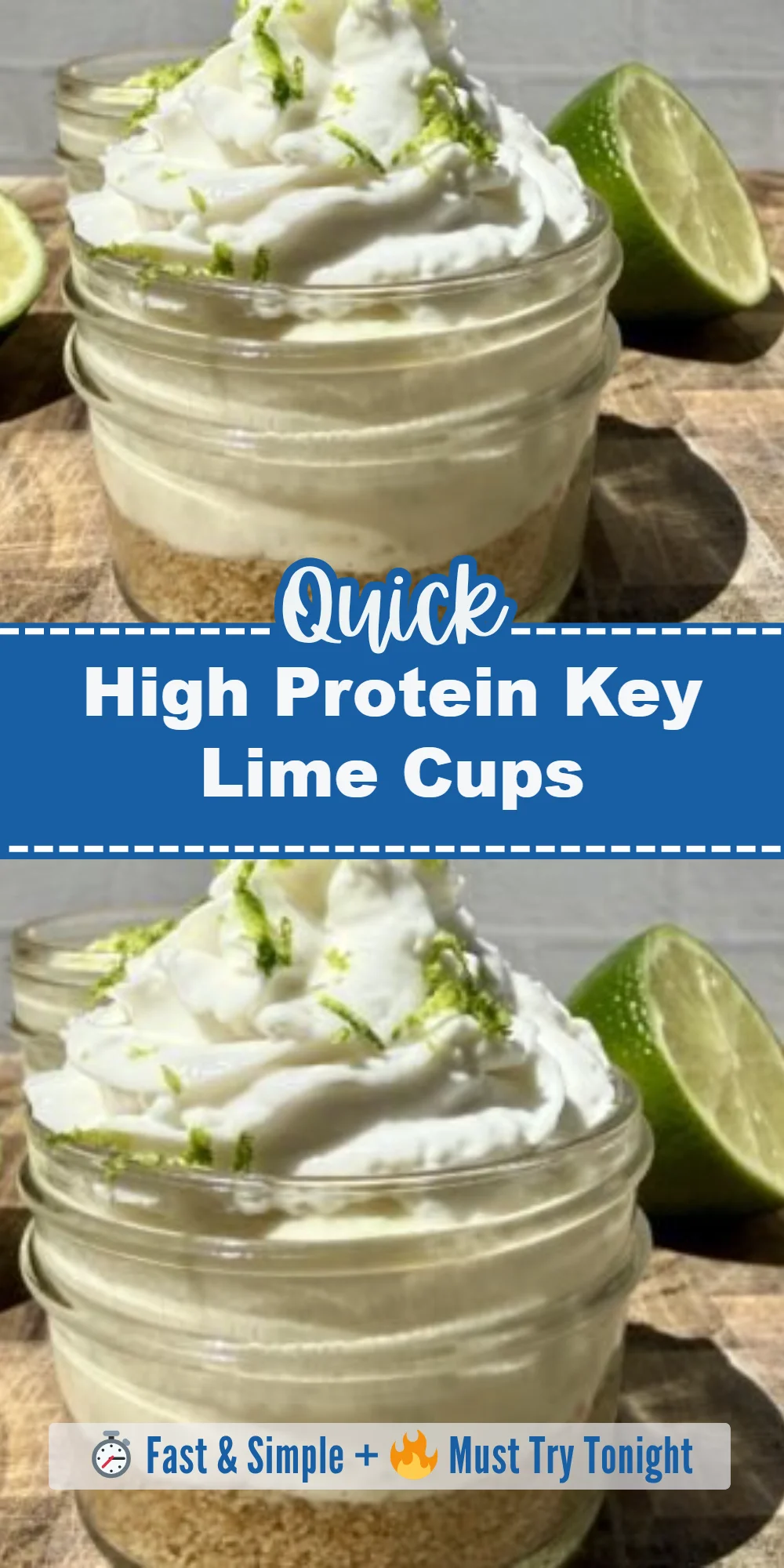 High Protein Key Lime Cups