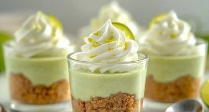 Key Lime Cheesecake Cups