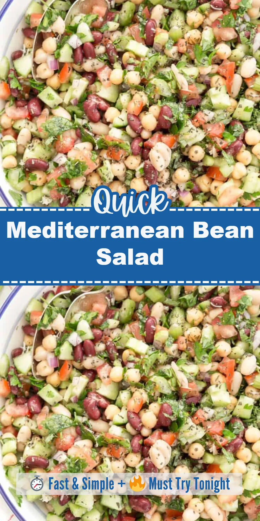 Mediterranean Bean Salad