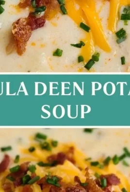 Creamy potato soup recipe by Paula Deen