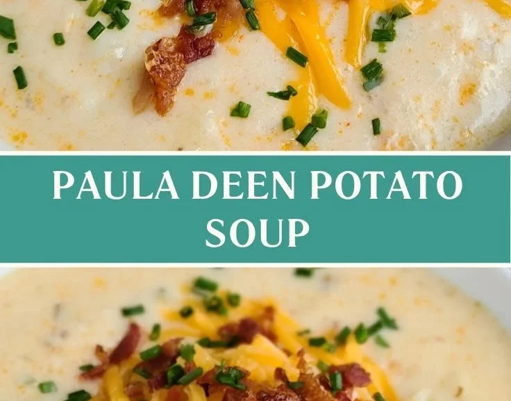 Creamy potato soup recipe by Paula Deen