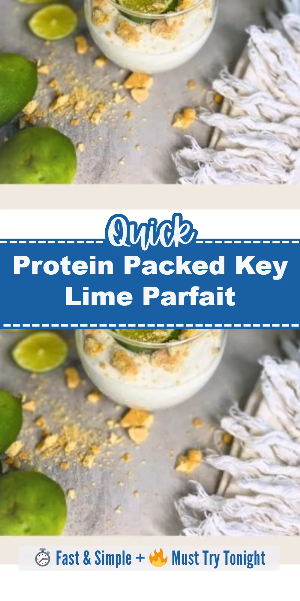 Protein Packed Key Lime Parfait