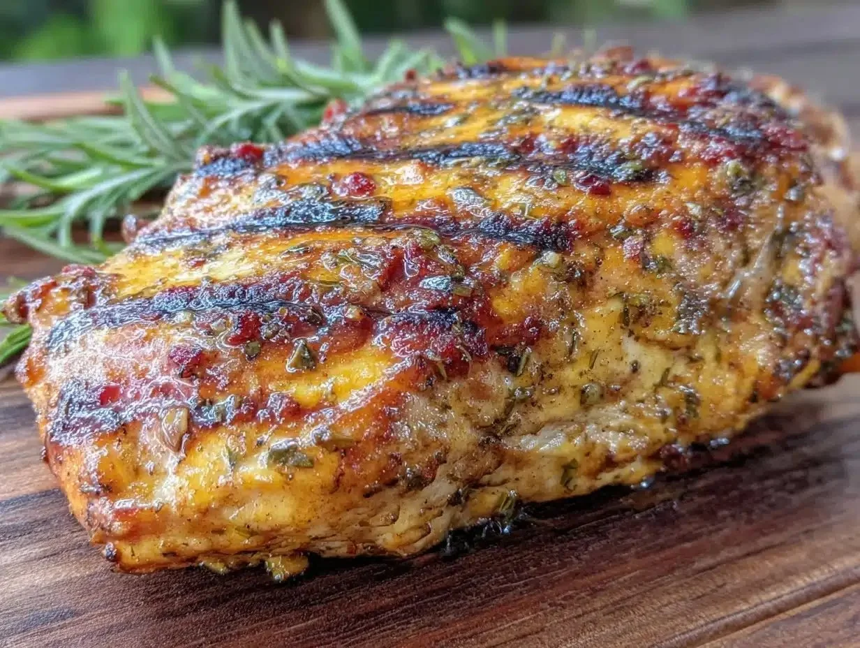 Savory Grilled Protein-Marinated Chicken Breast Recipe: Easy and Juicy