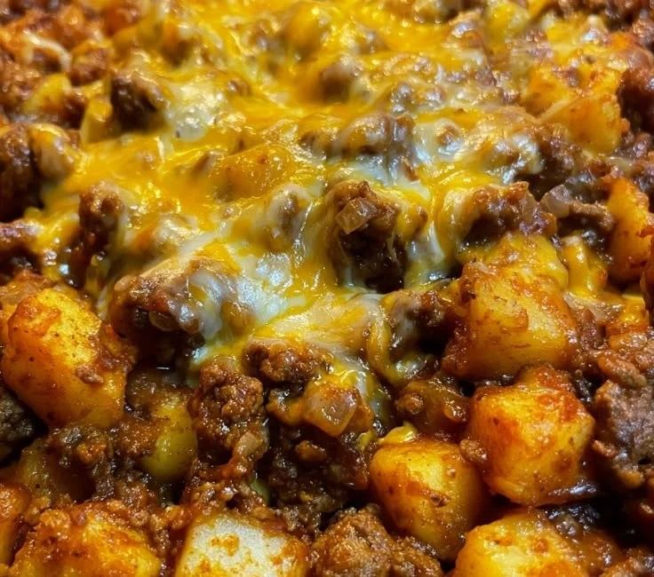 Sloppy Joe Potato Skillet