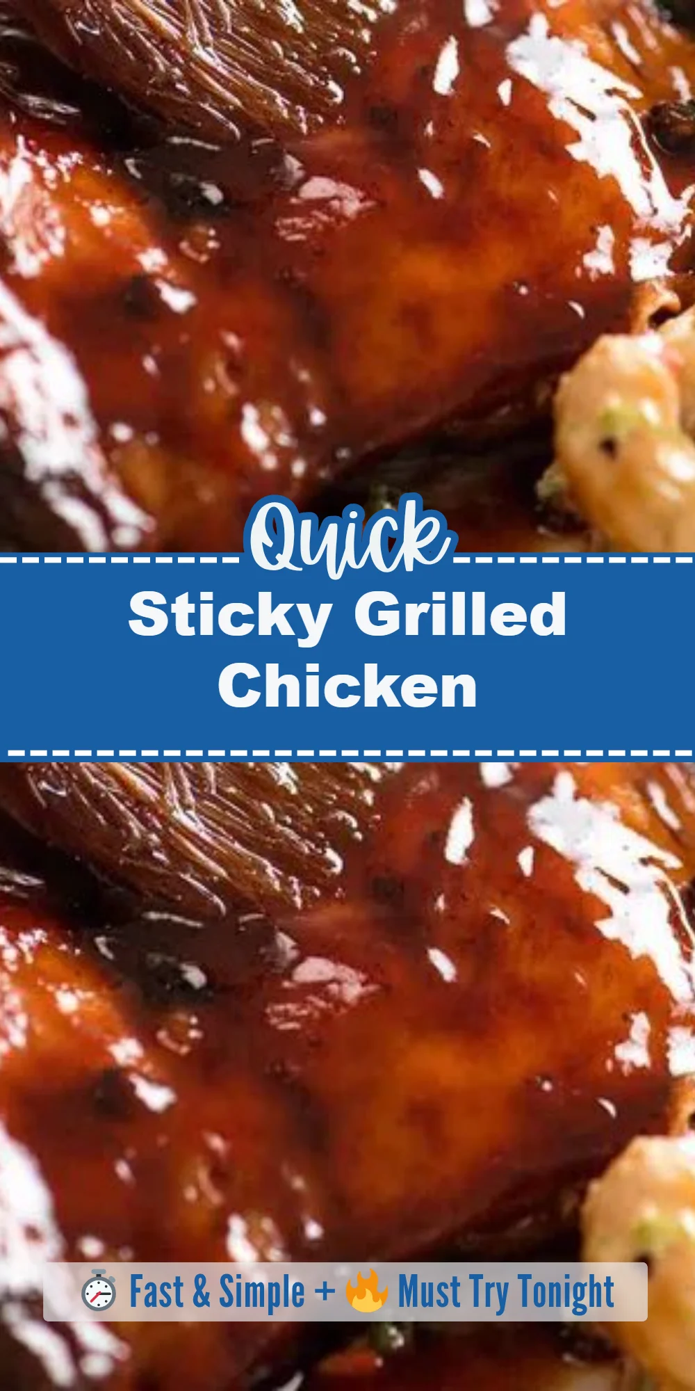 Sticky Grilled Chicken