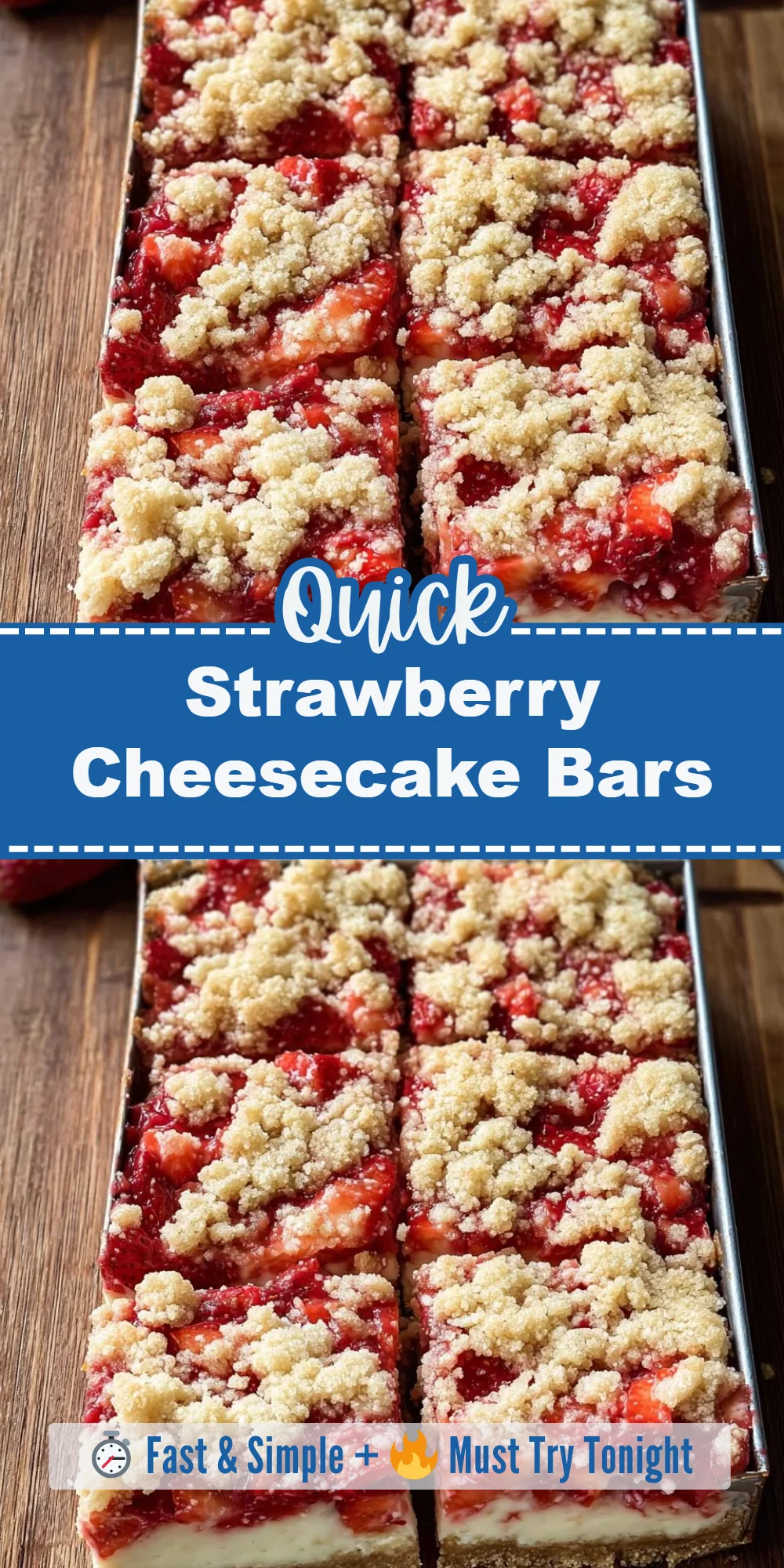 Strawberry Cheesecake Bars
