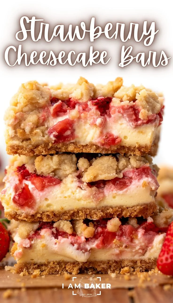 Strawberry Cheesecake Bars