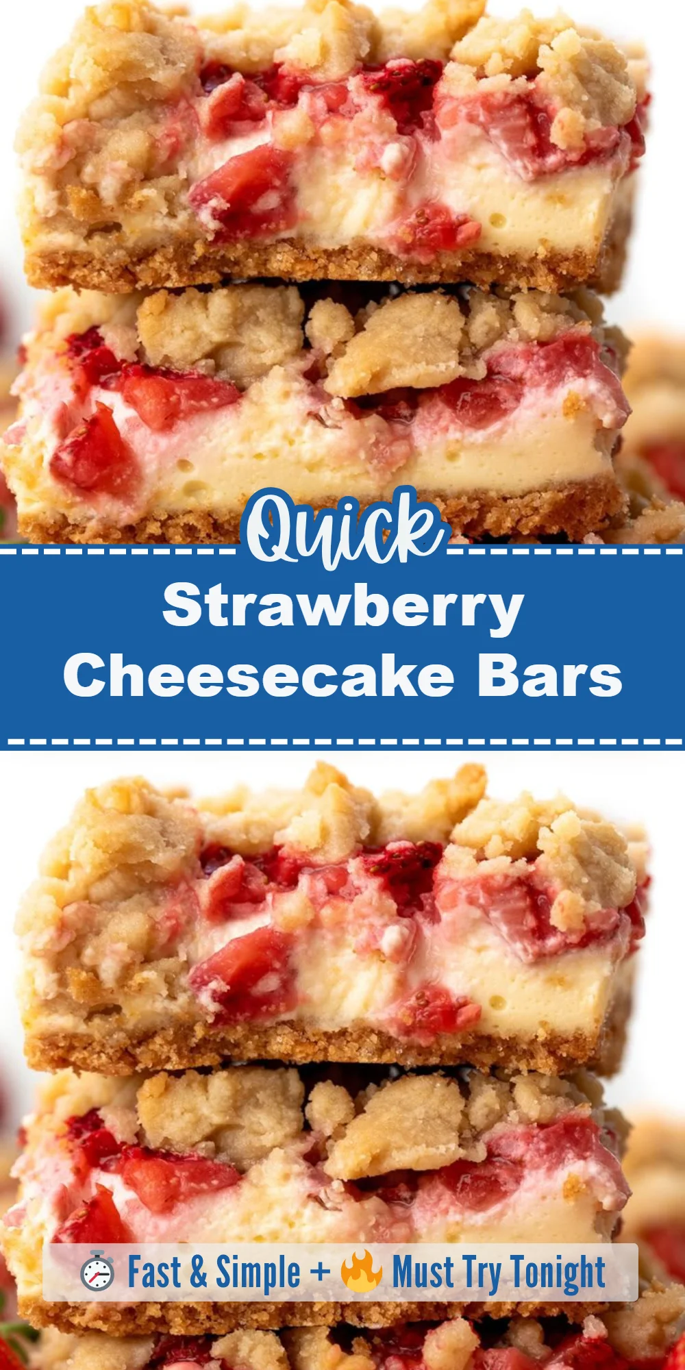 Strawberry Cheesecake Bars