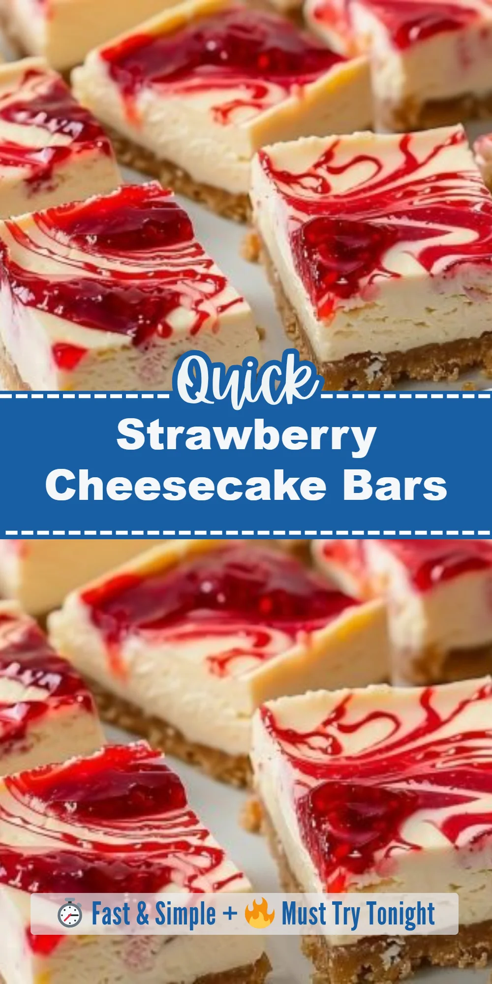 Strawberry Cheesecake Bars