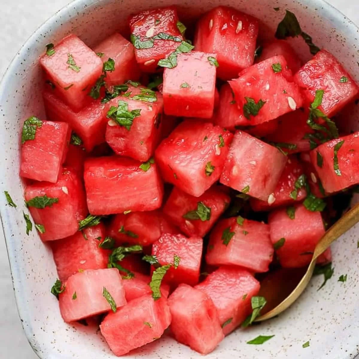 Watermelon Mint Salad