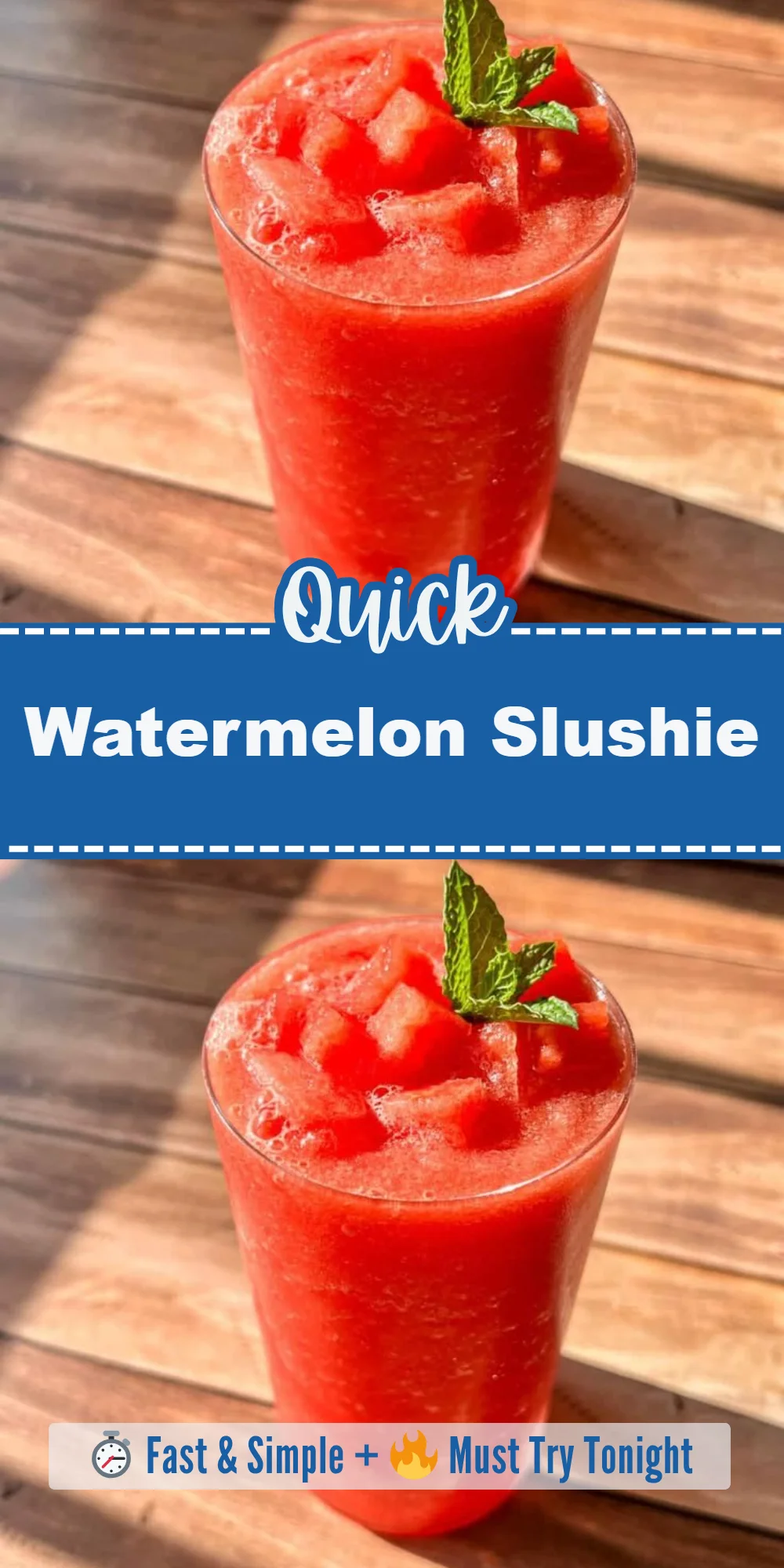 Watermelon Slushie